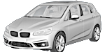BMW F45 U20F7 Fault Code